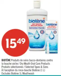 Pharmaprix BIOTÈNE Dry Mouth Oral Care Products offer