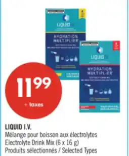 Pharmaprix LIQUID I.V.Electrolyte Drink Mix offer