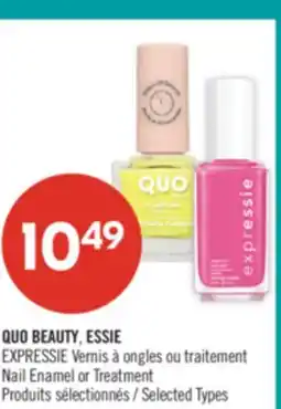 Pharmaprix QUO BEAUTY, ESSIE Nail Enamel or Treatment offer
