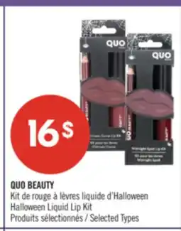 Pharmaprix QUO BEAUTY Halloween Liquid Lip Kit offer