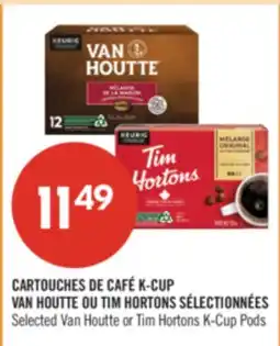 Pharmaprix Selected Van Houtte or Tim Hortons K-Cup Pods offer