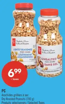 Pharmaprix PC Dry Roasted Peanuts offer