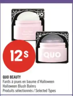 Pharmaprix QUO BEAUTY Halloween Blush Balms offer