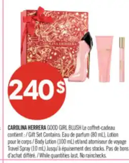 Pharmaprix CAROLINA HERRERA GOOD GIRL BLUSH offer