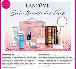 Pharmaprix Lancome Beauty Box offer