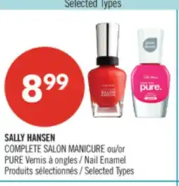 Pharmaprix SALLY HANSEN COMPLETE SALON MANICURE or Nail Enamel offer