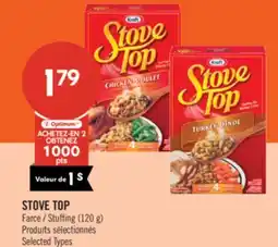 Pharmaprix STOVE TOP Stuffing offer