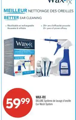 Pharmaprix WAX-RX DELUXE Ear Wash System offer
