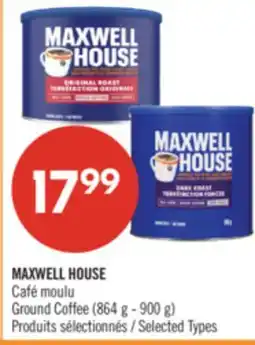 Pharmaprix MAXWELL HOUSE Ground Coffee offer