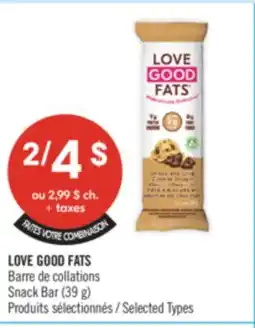 Pharmaprix LOVE GOOD FATS Snack Bar offer