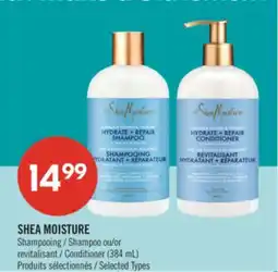 Pharmaprix SHEA MOISTURE Shampoo or Conditioner offer