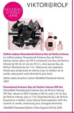 Pharmaprix Viktor&Rolf Flowerbomb Extreme 3-Piece Fragrance Gift Set offer