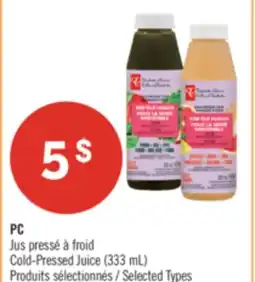 Pharmaprix PC Cold-Pressed Juice (333 mL) offer