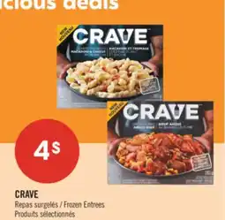 Pharmaprix CRAVE Frozen Entrees offer