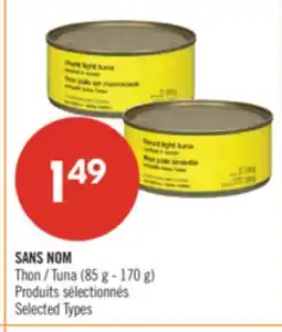 Pharmaprix NO NAME Tuna offer
