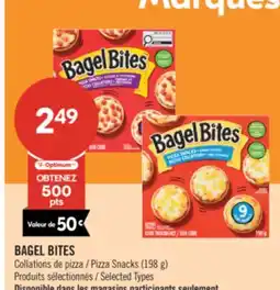Pharmaprix BAGEL BITES Pizza Snacks (198 g) offer
