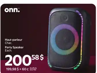 Walmart Haut-parleur offer