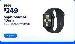 Walmart Apple Watch SE 40mm offer