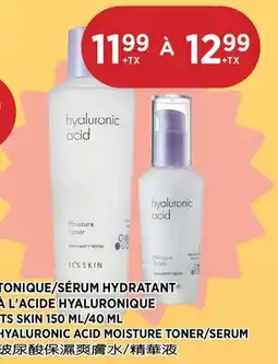 Kim Phat TS SKIN HYALURONIC ACID MOISTURE TONER/SERUM offer