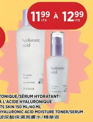 Kim Phat TS SKIN HYALURONIC ACID MOISTURE TONER/SERUM offer