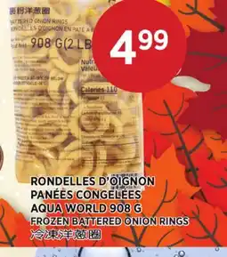 Kim Phat AQUA WORLD FROZEN BATTERED ONION RINGS offer