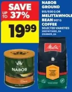 Real Canadian Superstore Nabob ground or melittawhole bean offer