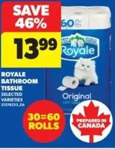 Real Canadian Superstore Royale bathroom tissue offer