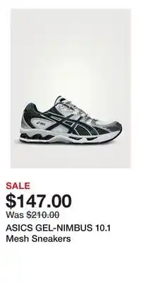 Holt Renfrew ASICS GEL-NIMBUS 10.1 Mesh Sneakers offer