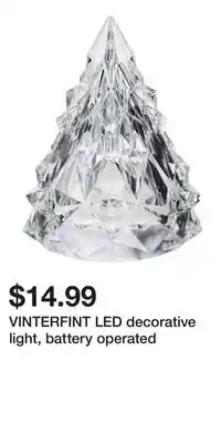 IKEA VINTERFINT LED decorative light, battery operated offer