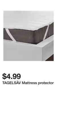 IKEA TAGELSÄV Mattress protector offer