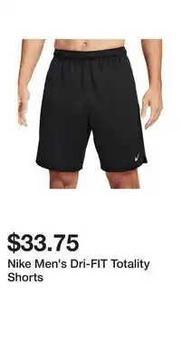 Sport Chek Nike Men's Dri-FIT Totality Shorts offer