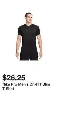 Sport Chek Nike Pro Men's Dri-FIT Slim T-Shirt offer