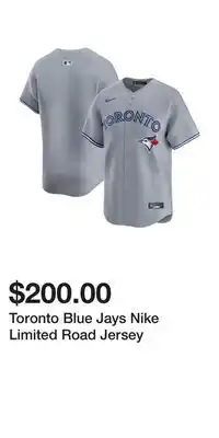 Sport Chek Toronto Blue Jays Nike Limited Road Jersey offer