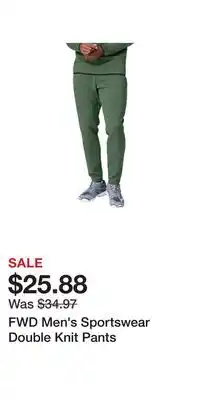 Sport Chek FWD Men's Sportswear Double Knit Pants offer