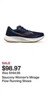 Sport Chek Saucony Women's Mirage Flow Running Shoes offer