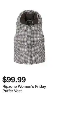 Sport Chek Ripzone Women's Friday Puffer Vest offer