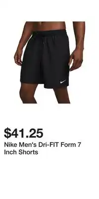 Sport Chek Nike Men's Dri-FIT Form 7 Inch Shorts offer