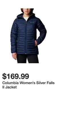 Sport Chek Columbia Women's Silver Falls II Jacket offer