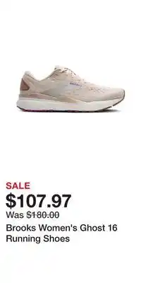 Sport Chek Brooks Women's Ghost 16 Running Shoes offer