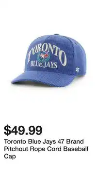 Sport Chek Toronto Blue Jays 47 Brand Pitchout Rope Cord Baseball Cap offer