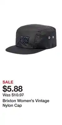 Sport Chek Brixton Women's Vintage Nylon Cap offer