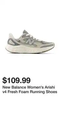 Sport Chek New Balance Women's Arishi v4 Fresh Foam Running Shoes offer