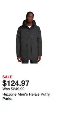 Sport Chek Ripzone Men's Relais Puffy Parka offer
