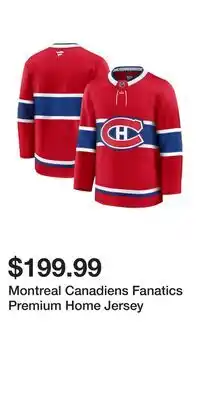 Sport Chek Montreal Canadiens Fanatics Premium Home Jersey offer