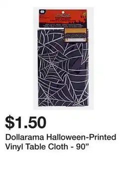 Dollarama Dollarama Halloween-Printed Vinyl Table Cloth - 90 offer