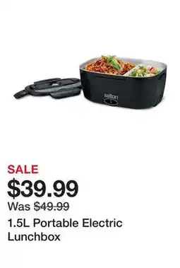 TSC Stores 1.5L Portable Electric Lunchbox offer