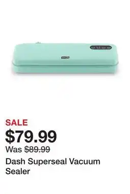TSC Stores Dash Superseal Vacuum Sealer offer