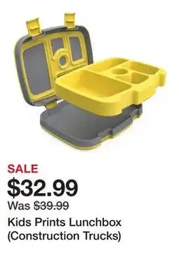TSC Stores Kids Prints Lunchbox (Construction Trucks) offer