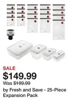 TSC Stores by Fresh and Save - 25-Piece Expansion Pack offer