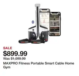 TSC Stores MAXPRO Fitness Portable Smart Cable Home Gym offer